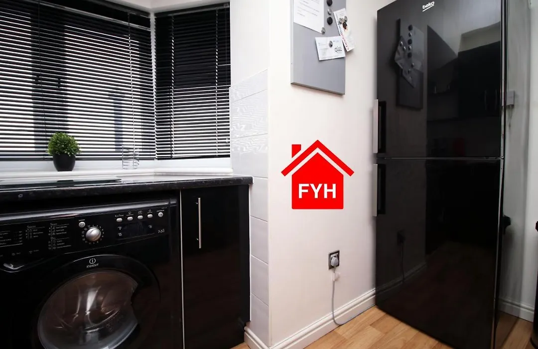 2 Bedroom City By Fyh-property, Free Parking Apartment Bristol